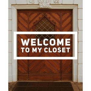 Welcome to my Closet please browse.